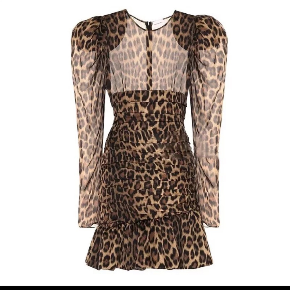 Leopard print dress
